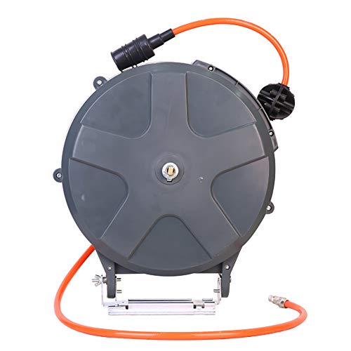 Preisvergleich Produktbild SJZC Lufttrommel Druckluftschlauchtrommel FüR Druckluft Oder Wasser Schlauchtrommel