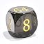 1pc 30mm Doubling Cube Translucent Smoke