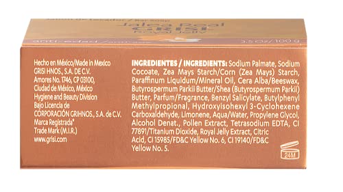 Grisi Royal Jelly Anti-Aging Soap, Cleansing, And Smoothing Soap Nourish Your Skin, Improves Your Skin Elasticity, Extra Hydration, 6-Pack Of 3.5 Oz Each, 6 Bar Soaps. #TOP3