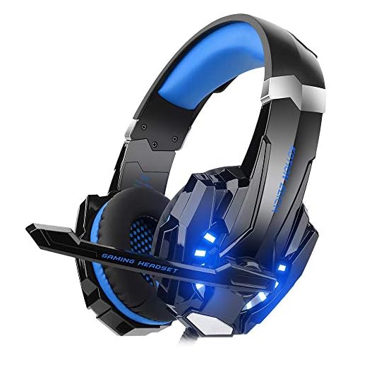 CIC G9000 Fone de ouvido Gamer, Luz LED - Azul