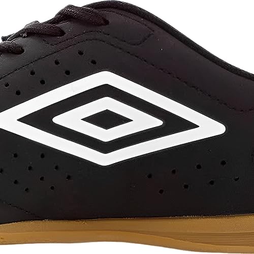 Chuteira Futsal, Neo Striker, Umbro, Masculina, Preto/Dourado/Branco, 44