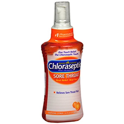 Chloraseptic Sore Throat Spray, Citrus, 6 fl oz (Pack of 1)
