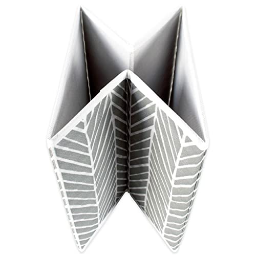 Caixa organizadora DII, grande, cinza, 2 peças