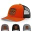 Orange/Black Mesh