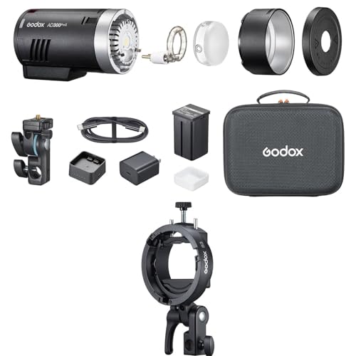Godox AD300ProII ���m�u���b�N�t���b�V�� 300W HSS TTL �X�g���{ 2025�N AD300Pro ���m�u���b�N�X�g���{ �V�^ �K�i���������s�� ���{�������PDF S3�u���P�b�g�t��