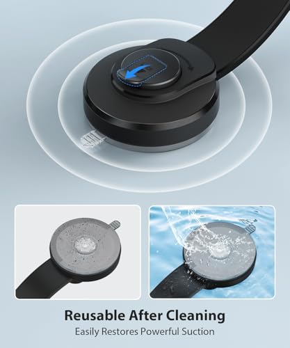 Image of AUTO-VOX X8 Bracket Bendable Suction Cup Mount for Backup Camera, 360 Flexible Adjust Monitor,Strong Hold,1 Min Easy Install - Fits Solar 3A Plus / S4B / Solar5 / WF1 Screen