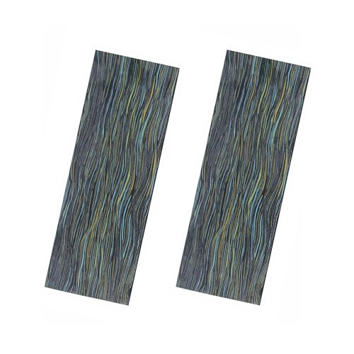 SICOLAS G10 Scales Knife Handle Multi-Color Material,Knifemakers DIY Slabs Grips Blanks Scales Material,Pack of 2 Pieces (Mixed Colors)