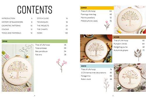 Blackwork Embroidery in Colour: A Colourful Modern Twist on a Traditional Technique