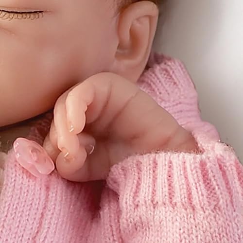 Muñeca realista bebé de 25.4 cm So Truly Real miniatura 5