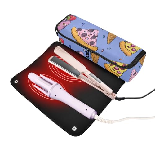Organizador para Herramientas de Peinado con Protector de Calor portátil de múltiples usos miniatura 2