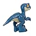 Fisher-Price Imaginext GWP07 - Jurassic World 3 XL Dino Raptor, extragroße Dinosaurierfigur für Vorschulkinder, Dinosaurier Spielzeug von 3 bis 8 Jahren