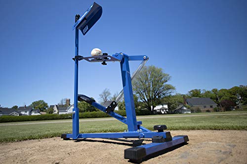 Game Master Louisville Slugger Blue Flame Pro Pitching Machine #TOP3