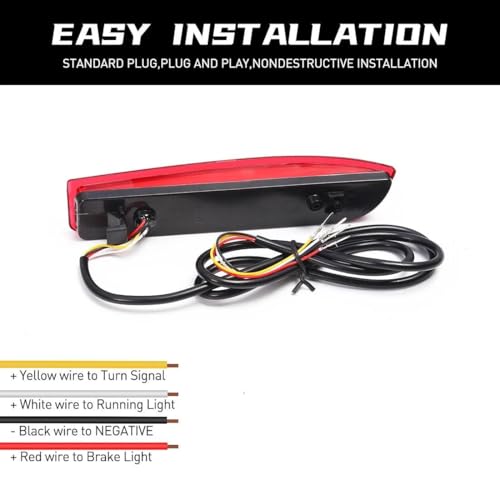 Phare anti-brouillard LED arrière Toyota RAV4 2006-2012 Previa Alphard - 6