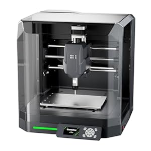 Genmitsu Cubiko CNC Router Machine with Enclosure, PCB Milling Machine, Smart Desktop CNC with Auto Z-Probing, WiFi & APP Supported, Great for Polishing, Drawing, Woodworking