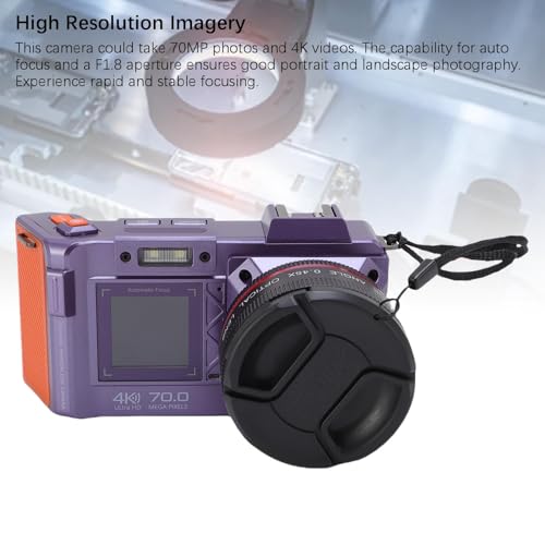 LICAEVEY Cámara Digital 4K 70MP DSLR con Zoom 50X miniatura 7