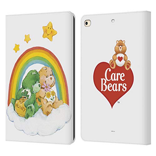 Étui portefeuille Care Bears pour iPad 9.7 2017 2018 housse protection cuir