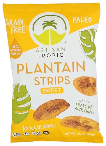 Image of Artisan Tropic, Chips Plantain Sweet, 4.5 Ounce