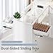 HolaiNail Manicure Table Nail Tech Desk w/LED Display Shelf, L-Shaped Glass Top Nail Station w/USB Ports, Cabinet, Drawer, Wrist Rest, for Professional Salon Manicure Workstation (White)