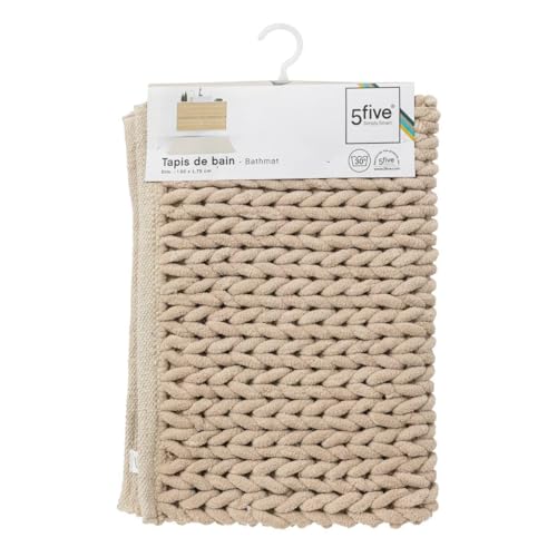 Tapis épais lin beige 50x75 cm FIVE23-174729O H Confort XL