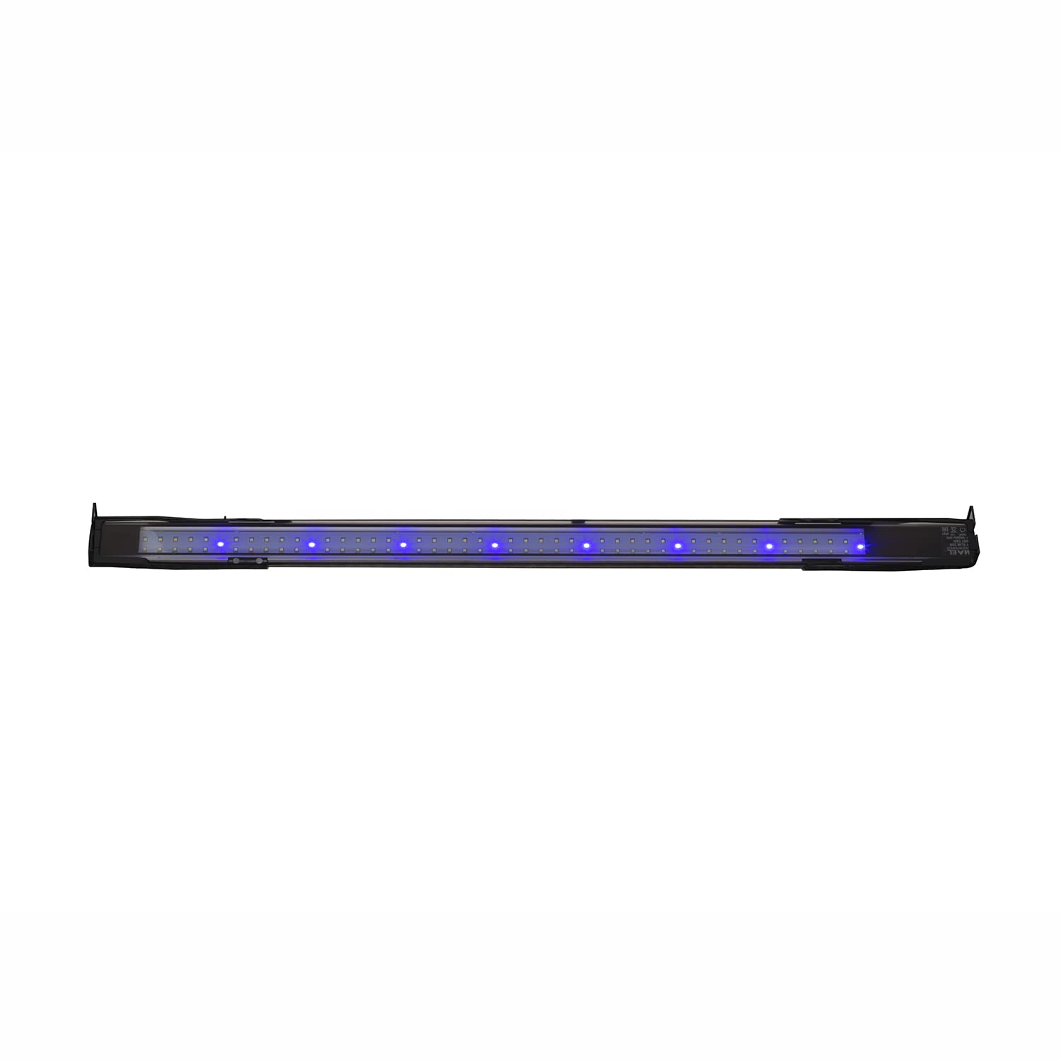 Aquael Leddy Slim 36W Marine D&N Noir avec trois modes de lumière jour nuit