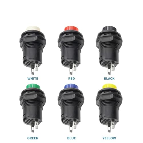 Interruptores DS428 con autobloqueo OFF ON de 12mm para control de corriente 4