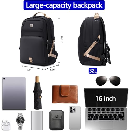Mochila para portátil ligera y resistente al agua miniatura 3