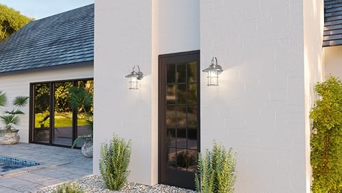 Quoizel Lombard 16 1/2" H Antique Brushed Aluminum Outdoor Wall Light - Image 3