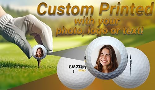 image for GBM GOLF BALL MANUFACTURERS Personalized Wilson Ultra 500 Golf Balls 1
