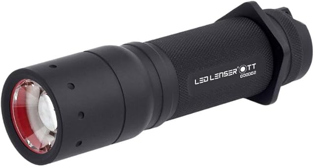 Ledlenser 9804 latarka taktowa, kompaktowa latarka o dużej mocy, Cree LED