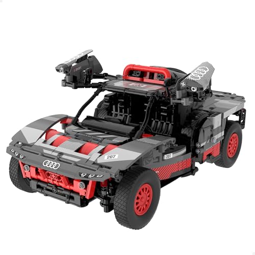 Coches de juguete coleccionables Audi RS Q e-tron para construir tardes de ocio en familia