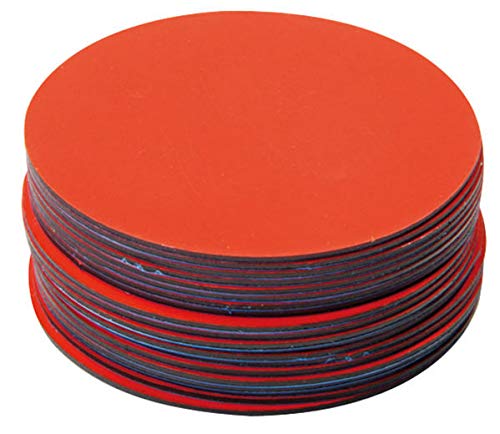 Betzold - Wendeplättchen (magnetisch)- Rechnen lernen Rechenhilfe rot blau Magnet Rechentafel