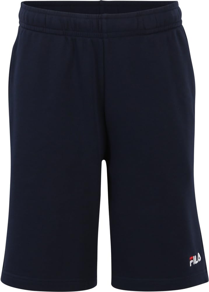 Fila Men's Black (Black Iris) Lusciano Sweat Shorts, M