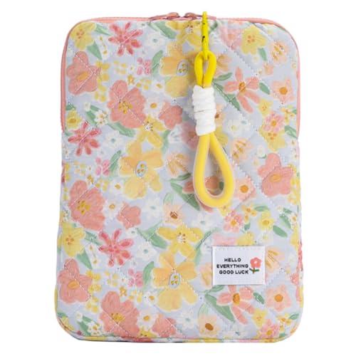 Starnearby Housse pour Ordinateur Portable, étui de Protection Ordinateur Portable à Imprimé Floral, Pochette Ordinateur Portable Compatible avec 11/13/14/15/16 Pouces