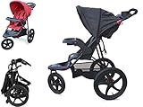 Abmessungen: siehe Foto. PAPILIOSHOP REBEL Dreirad buggy kinderwagen jogger mountain (Schwarz)