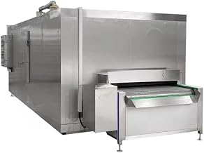 Industrial Tunnel Blast Freezer, Large-Scale Tunnel Freezer for Chicken, Duck, Pork & Seafood, Ideal for Food Processing Factories