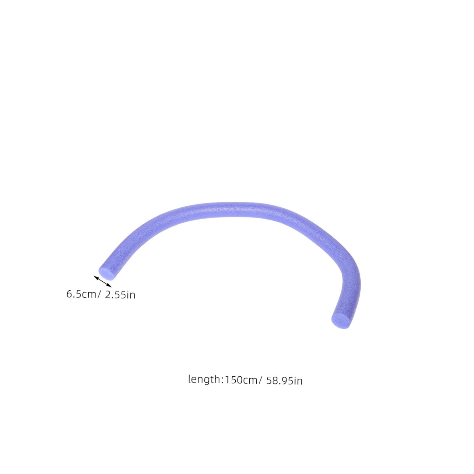 Vaguelly Sturdy Foam Swim Noodles for Boys and Girls Water Exercise Equipment Solid Pool Noodle Handle Boys and Girls Pool Toy Beach Accessory Blue