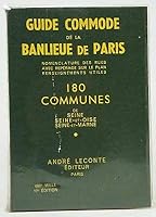 Andre Leconte / Guide Commode de la Banlieue de Paris Indicateur des Rues 1965 [Hardcover] Leconte, Andre B08MPRHBQ7 Book Cover