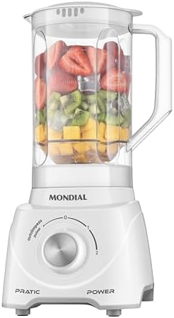 MONDIAL Liquidificador Pratic Power, Branco, 550W, 110V - L-97-W