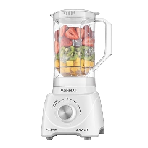 MONDIAL Liquidificador Pratic Power, Branco, 550W, 110V - L-97-W