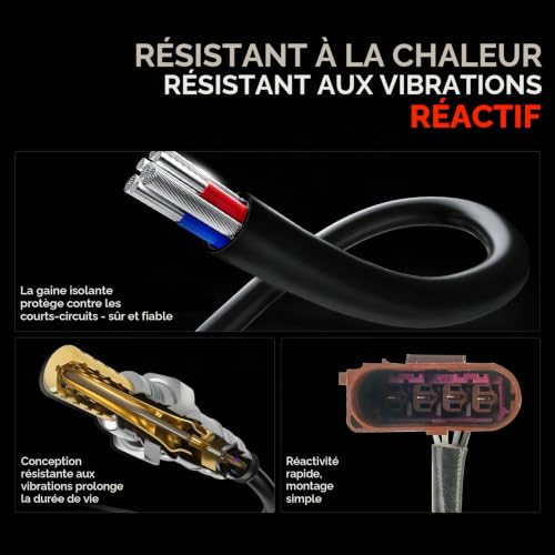 Capteur d'Oxygène Sonde Lambda pour Résoudre le Contrôle Technique Refusé sur Fox Polo