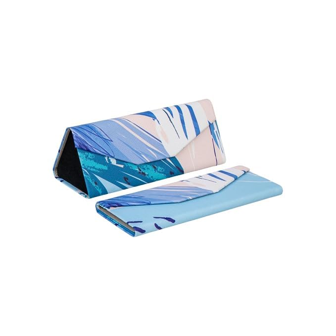 Image of Eyeglass Case Hard Shell, Portable Sunglass Case, fashionable PU Leather Eyeglass Case, Lightweight