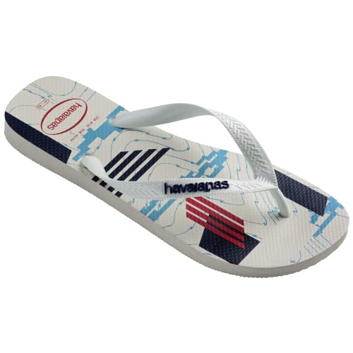 Chinelo Branco/Branco/Marinho Trend Havaianas n° 45/46 Men