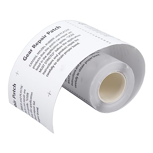 Yuecoom Clear Inflatable Patch Repair kit, 12.3ft Roll TPU Pool Repair Patch Waterproof Multipurpose Air Mattress Repair Kit for Bounce House Canopy Air Bed Pool Floats