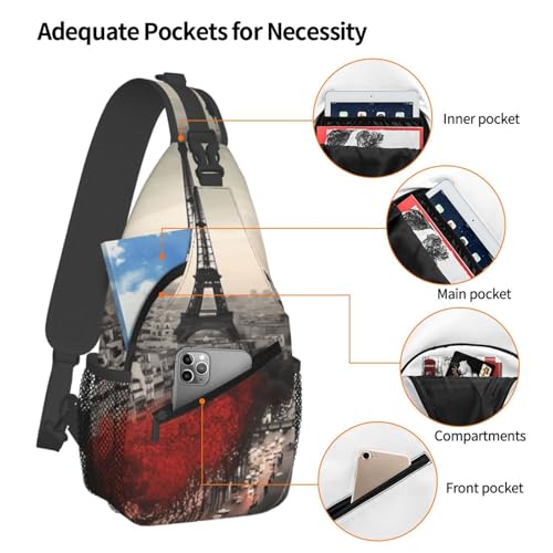 Bolso cruzado para hombre estilo bandolera para mujer miniatura 4