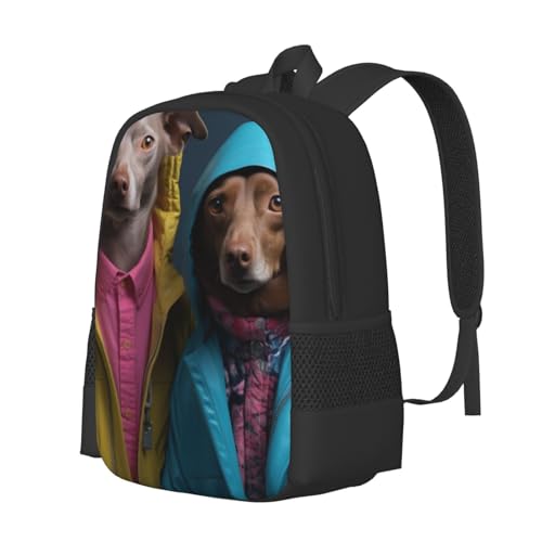 Commuter Unisex Dogs Raincoats Fashion Pets Backpack Spacious Compartments Work Essentials Casual Outings & Trips 17 Inch2