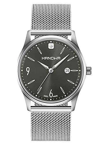 Montre Quartz Hanowa Femmes en Acier Inoxydable 16-3066.7.04.009 argente élégant