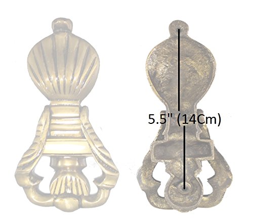 Esplanade Colonial Style Brass Door Knocker, Yellow #TOP6
