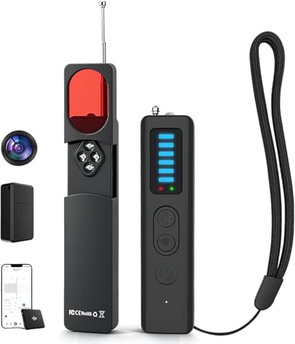 CUAUUO Camera & GPS Detector 2025, 5-Level Sensitivity