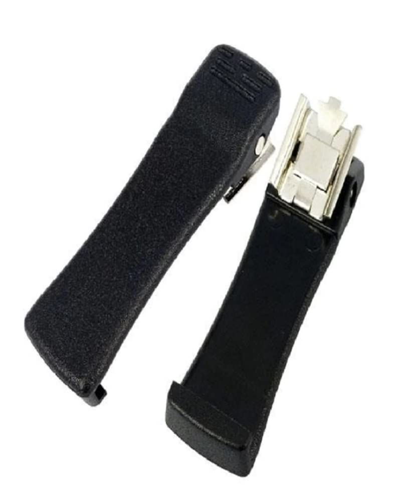 Generic Replacement Belt Clip for EF Johnson Viking VP900 - Black - Two-Way Radio Belt Clip - Professional Two-Way Radio Users