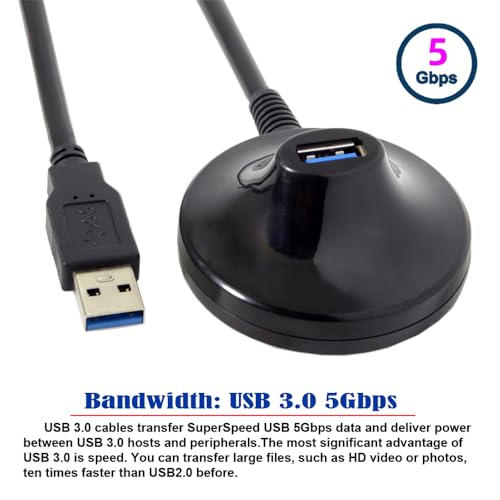 Cable Extensión Dock USB 3.0 Type-A 80cm miniatura 7